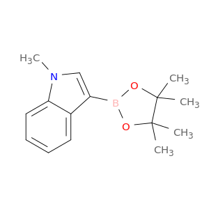 1-METHYL-3-(4,4,5,5-TETRAMETHYL-1,3,2-DIOXABOROLAN-2-YL)-1H-INDOLE