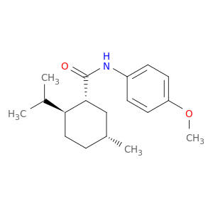 68489-09-8 Cyclohexanecarboxamide,N-(4-methoxyphenyl)-5-methyl-2-(1-methylethyl)-, (1R,2S,5R)-