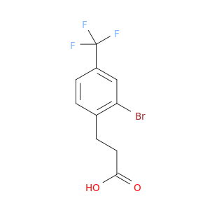 3-(2-Bromo-4-(trifluoromethyl)phenyl)propanoicacid