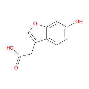 69716-04-7 2-(6-HYDROXY-1-BENZOFURAN-3-YL) ACETIC ACID, 97