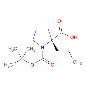 (2R)-1-tert-butoxycarbonyl-2-propyl-pyrrolidine-2-carboxylic acid