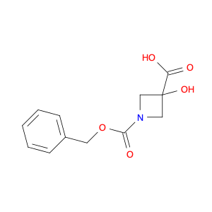 1-[(benzyloxy)carbonyl]-3-hydroxyazetidine-3-carboxylic acid