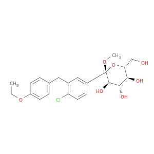 714269-57-5 (2S,3R,4S,5S,6R)-2-(4-chloro-3-(4-ethoxybenzyl)phenyl)-6-(hydroxyMethyl)-2-Methoxytetrahydro-2H-pyran-3,4,5-triol