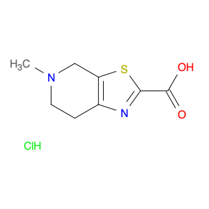 5-Methyl-4,5,6,7-tetrahydrothiazolo[5,4-c]pyridine-2-carboxylic acid hydrochloride