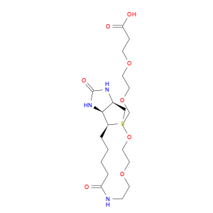 721431-18-1 15-[D-(+)-Biotinylamino]-4,7,10,13-tetraoxapentadecanoic acid