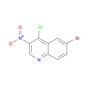 723281-72-9 6-BROMO-4-CHLORO-3-NITROQUINOLINE