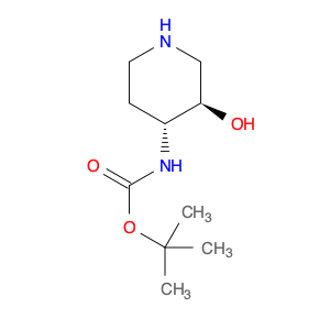 724788-29-8 Carbamic acid, [(3R,4R)-3-hydroxy-4-piperidinyl]-, 1,1-dimethylethyl ester (9CI)