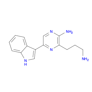 7256-95-3 Pyrazinepropanamine, 3-amino-6-(1H-indol-3-yl)-