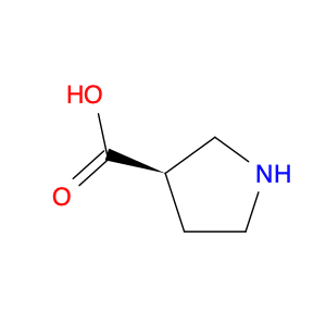 (3R)-pyrrolidine-3-carboxylic acid