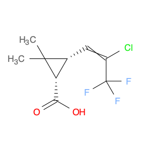 72748-35-7 Cyclopropanecarboxylic acid,3-(2-chloro-3,3,3-trifluoro-1-propenyl)-2,2-dimethyl-, (1R,3R)-rel-