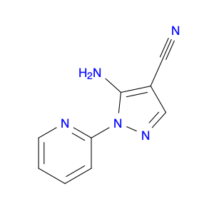 72816-14-9 5-amino-1-(pyridin-2-yl)-1H-pyrazole-4-carbonitrile