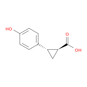 731810-73-4 Cyclopropanecarboxylic acid, 2-(4-hydroxyphenyl)-, (1R,2R)-rel-