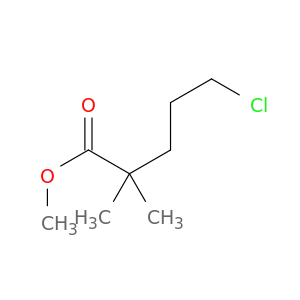 Pentanoic acid, 5-chloro-2,2-dimethyl-, methyl ester