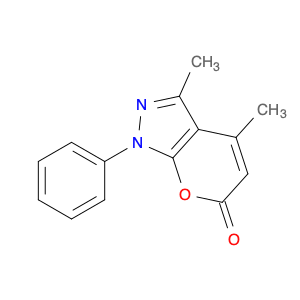 74169-52-1 Pyrano[2,3-c]pyrazol-6(1H)-one, 3,4-dimethyl-1-phenyl-