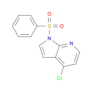 744209-63-0 1H-Pyrrolo[2,3-b]pyridine, 4-chloro-1-(phenylsulfonyl)-