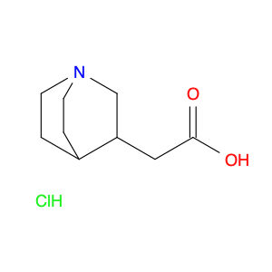 75208-56-9 1-Azabicyclo[2.2.2]octane-3-acetic acid, hydrochloride