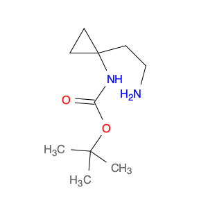 753023-60-8 Carbamic acid, [1-(2-aminoethyl)cyclopropyl]-, 1,1-dimethylethyl ester (9CI)