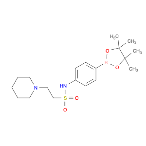 756520-84-0 N-[4-(4,4,5,5-tetramethyl-1,3,2-dioxaborolan-2-yl)phenyl]-1-Piperidineethanesulfonamide