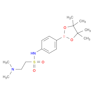 756520-90-8 Ethanesulfonamide, 2-(dimethylamino)-N-[4-(4,4,5,5-tetramethyl-1,3,2-dioxaborolan-2-yl)phenyl]-