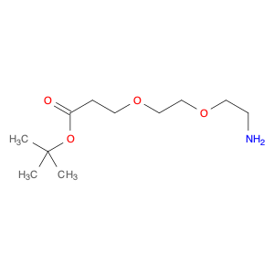 756525-95-8 tert-Butyl 3-(2-(2-aminoethoxy)ethoxy)propanoate