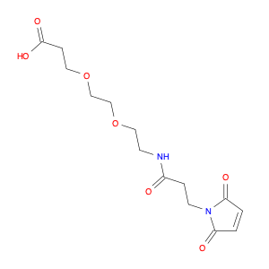 756525-98-1 3-[2-[2-[[3-(2,5-Dihydro-2,5-dioxo-1H-pyrrol-1-yl)-1-oxopropyl]amino]ethoxy]ethoxy]propanoic acid