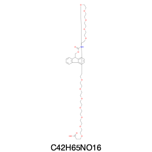 756526-01-9 Poly(oxy-1,2-ethanediyl), α-(2-carboxyethyl)-ω-[2-[(9H-fluoren-9-ylmethoxy)carbonyl]amino]ethoxy]-