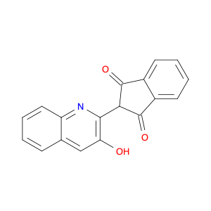 7576-65-0 1H-Indene-1,3(2H)-dione, 2-(3-hydroxy-2-quinolinyl)-