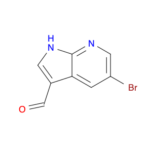 757978-33-9 5-bromo-1H-pyrrolo[2,3-b]pyridine-3-carbaldehyde