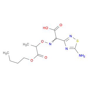 76028-96-1 1,2,4-Thiadiazole-3-acetic acid, 5-amino-a-[[2-(1,1-dimethylethoxy)-1,1-dimethyl-2-oxoethoxy]imino]-, (Z)-