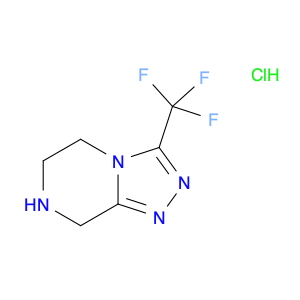 762240-92-6 3-(Trifluoromethyl)-5,6,7,8-Tetrahydro-[1,2,4]Triazolo[4,3-a]Pyrazine Hydrochloride