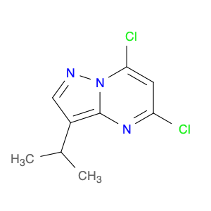 771510-32-8 5,7-Dichloro-3-isopropylpyrazolo[1,5-a]pyrimidine