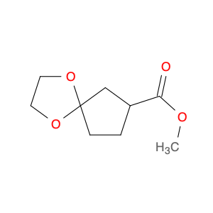 77250-34-1 methyl 1,4-dioxaspiro[4.4]nonane-7-carboxylate