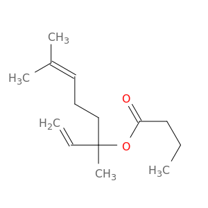 3,7-Dimethylocta-1,6-dien-3-yl butyrate