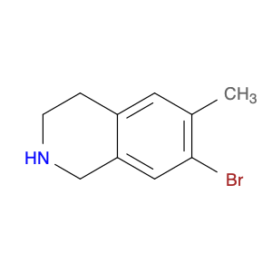 780738-23-0 Isoquinoline, 7-bromo-1,2,3,4-tetrahydro-6-methyl- (9CI)