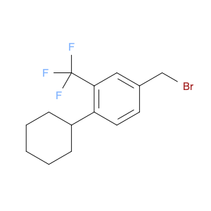 Benzene, 4-(bromomethyl)-1-cyclohexyl-2-(trifluoromethyl)-