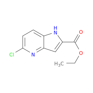 800401-62-1 Ethyl 5-chloro-1H-pyrrolo[3,2-b]pyridine-2-carboxylate