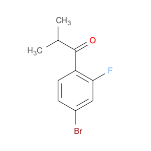 801303-32-2 1-Propanone, 1-(4-bromo-2-fluorophenyl)-2-methyl-