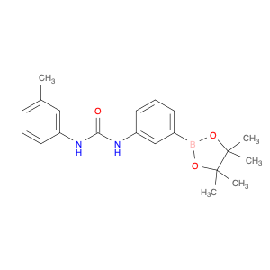 819056-45-6 1-(3-(4,4,5,5-tetramethyl-1,3,2-dioxaborolan-2-yl)phenyl)-3-(m-tolyl)urea