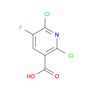 2,6-Dichloro-5-fluoropyridine-3-carboxylic acid