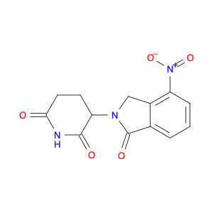 827026-45-9 3-(4-Nitro-1-oxo-1,3-dihydroisoindol-2-yl)piperidine-2,6-dione