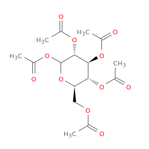 83-87-4 (3R,4S,5R,6R)-6-(Acetoxymethyl)tetrahydro-2H-pyran-2,3,4,5-tetrayl tetraacetate