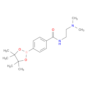 832114-11-1 N-(2-DIMETHYLAMINOETHYL)-4-(4,4,5,5-TETRAMETHYL-1,3,2-DIOXABOROLAN-2-YL)BENZAMIDE