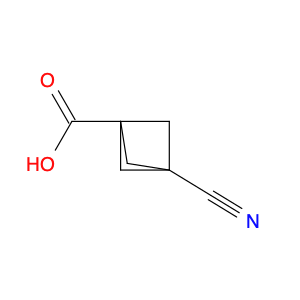 Bicyclo[1.1.1]pentane-1-carboxylic acid, 3-cyano-