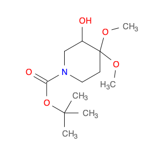 841286-80-4 1-Piperidinecarboxylic acid, 3-hydroxy-4,4-diMethoxy-, 1,1-diMethylethyl ester