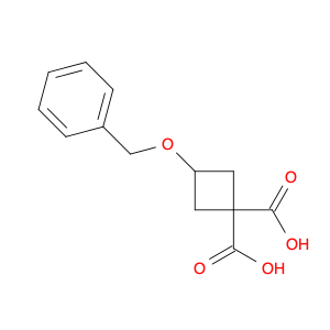 3-(Phenylmethoxy)-1,1-cyclobutanedicarboxylic acid