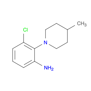 842965-35-9 3-CHLORO-2-(4-METHYL-1-PIPERIDINYL)ANILINE