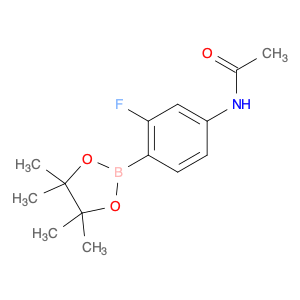 844501-35-5 N-(3-fluoro-4-(4,4,5,5-tetramethyl-1,3,2-dioxaborolan-2-yl)phenyl)acetamide