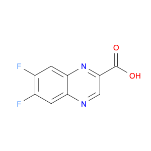 2-Quinoxalinecarboxylic acid, 6,7-difluoro-