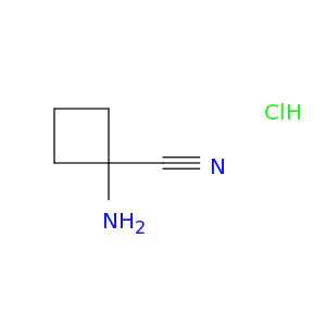 1-aminocyclobutanecarbonitrile hydrochloride