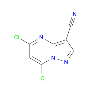 845895-95-6 5,7-Dichloropyrazolo[1,5-a]pyrimidine-3-carbonitrile